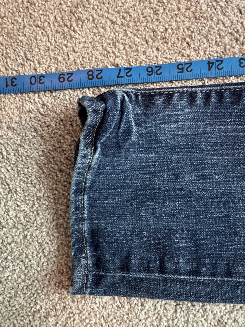 Kut from the Kloth Dark Blue Midrise Straight Leg Jeans - Picture 10 of 10